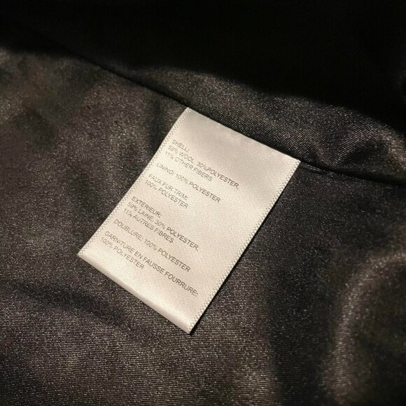 Laundry by Shelli Segal Womens Size 14 Faux Fur Jacket Coat - Picture 11 of 16